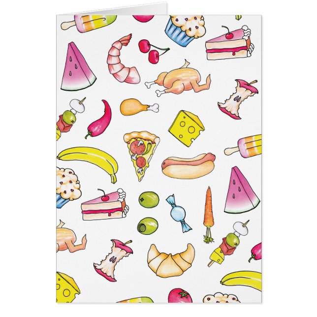 Mat Hälsningskort (Framsidan)