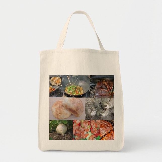 Mat i shopping bag tygkasse (Framsidan)