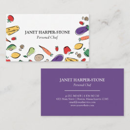 Mat klottrar | personlig kock visitkort