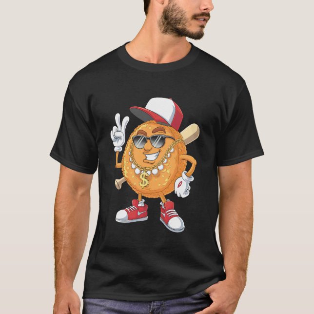 Mat Kycklingnugget T Shirt (Framsida)