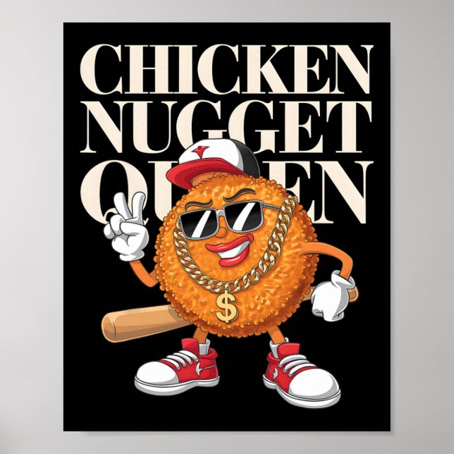 Mat Kycklingnuggetdrottning  Poster (Framsidan)