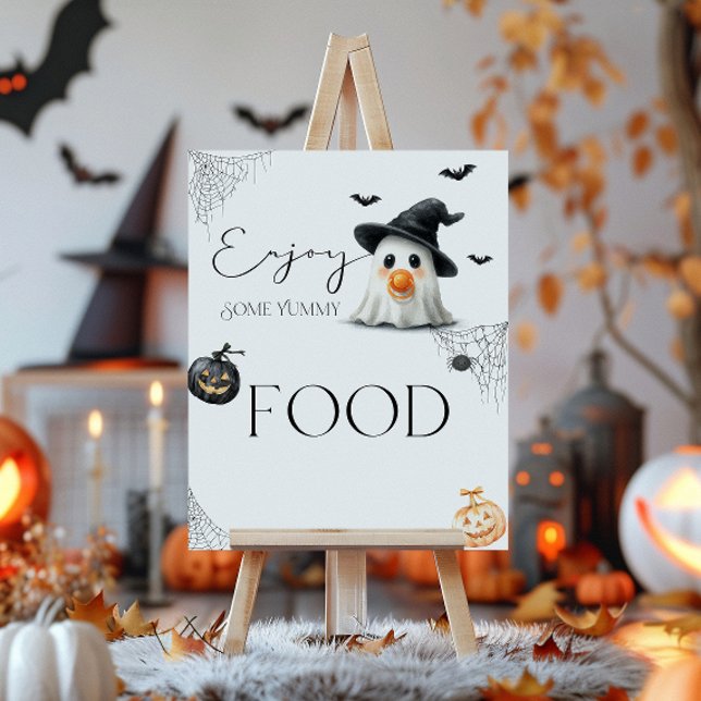 Mat Little Boo Baby Shower Halloween Poster (Skapare uppladdad)