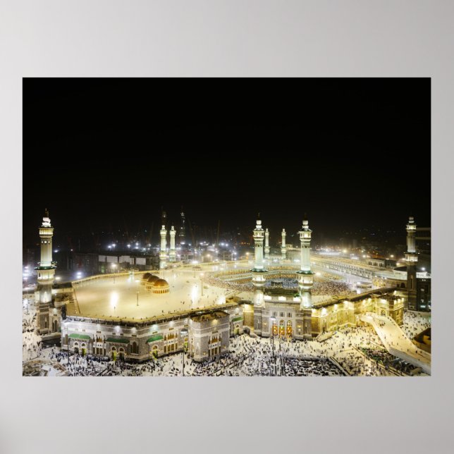 Mat Mecca Islamic Heliga Ställe Value Mat Poster (Framsidan)