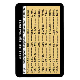 Mät motsvarande Gult för kylskåp, magnet