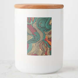 Mat- och dryckesetikett mat etikett