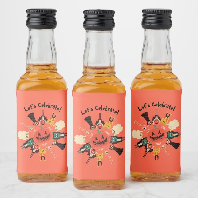 Mat- och dryckesetikett spritflaskor etikett (Flaskor)