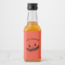 Mat- och dryckesetikett spritflaskor etikett