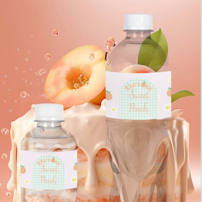 Mat- och dryckesetikett vattenflaskor etikett (Skapare uppladdad)