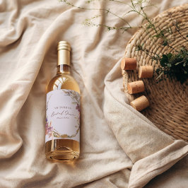 Mat och etikett för Romantic Wildblome och Beverag