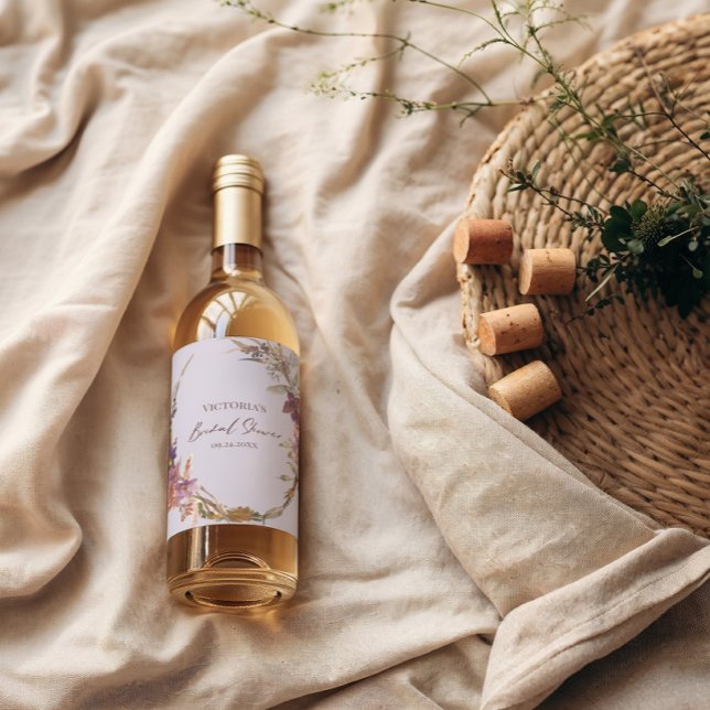 Mat och etikett för Romantic Wildblome och Beverag (Skapare uppladdad)