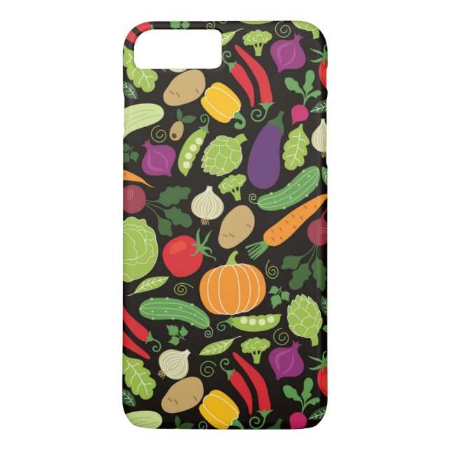 Mat på en svart bakgrund Case-Mate iPhone skal (Baksida)