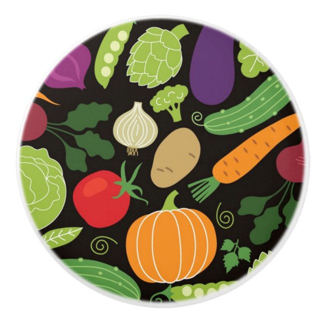 Mat på en svart bakgrund knopp (Framsidan)