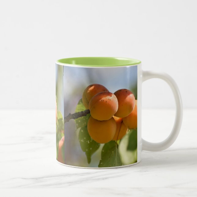Mat Päron på trädet Två-Tonad Mugg (Höger)