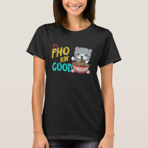 Mat Pun Bra God Katt Vietnamesisk Mat Pho Skål Asi T Shirt