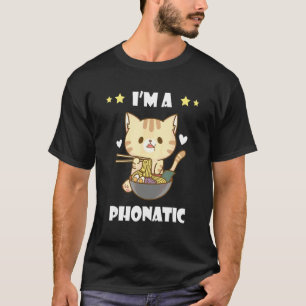 Mat Pun Katt Vietnamesisk Mat Pho Skål Nudelsoppa T Shirt