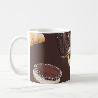 Mat Sketch Mönster Kaffemugg