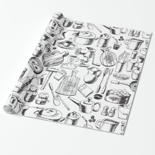 Mat skissar presentpapper