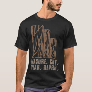 Mät Skuren sötare Upprepa lustigt, kräkargodis T Shirt