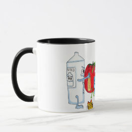 Mat som blivit dålig mugg