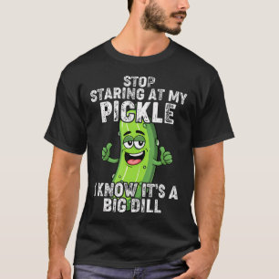 Mat Stoppa Stirra På Min Inlagda Gurka Roliga Gurk T Shirt