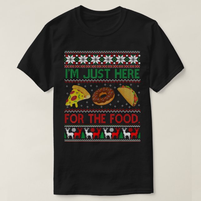 Mat Taco Pizza Funny T Shirt (Design framsida)