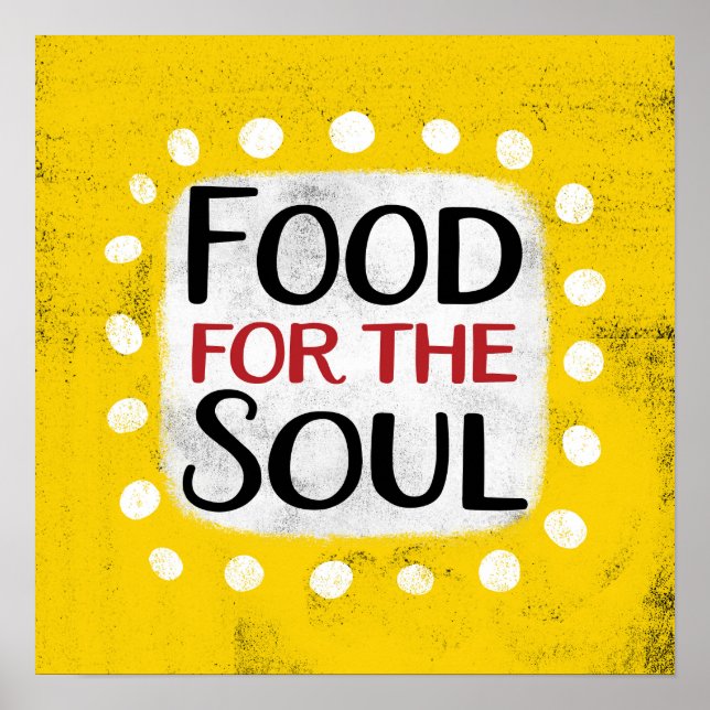 Mat till Soul Poster väggkonst (Framsidan)