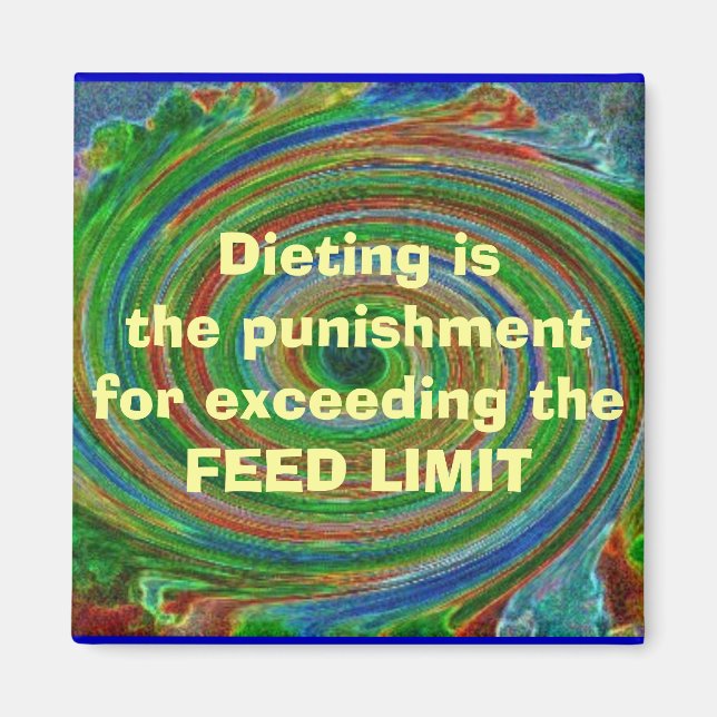 MATA BEGRÄNSNING MAGNET (Framsidan)