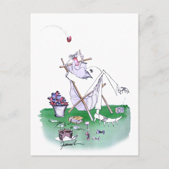 Mata ben - cricket, tony fernandes vykort (Framsida)