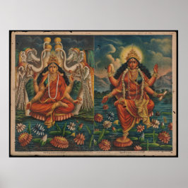 Mata Bhairavi/ Kamala, Indien Poster