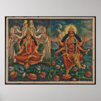 Mata Bhairavi/ Kamala, Indien Poster