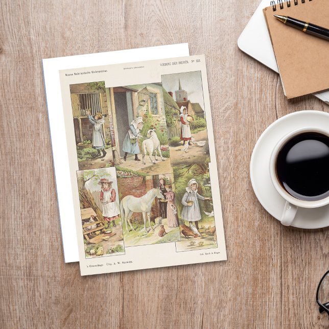 Mata Boskap Vykort (Skapare uppladdad)