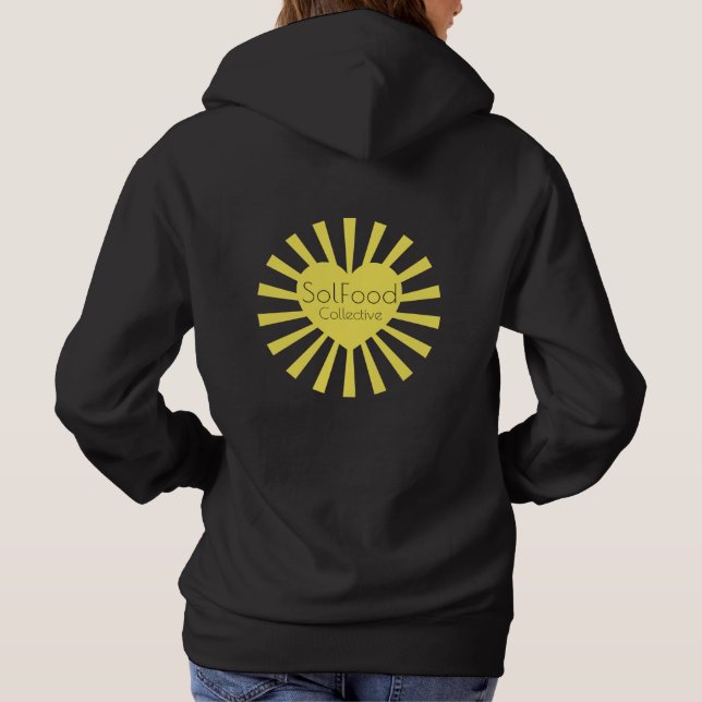 Mata din sollhoodie t shirt (Baksida)