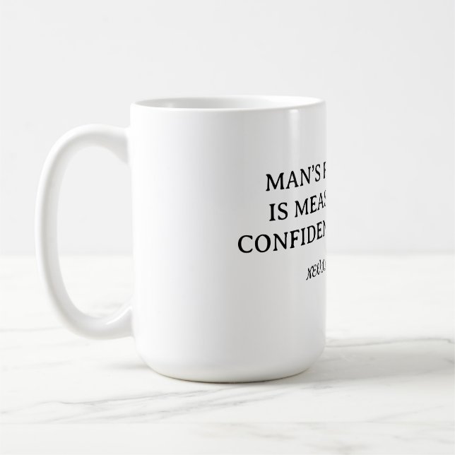 Mäta din tro kaffemugg (Vänster)