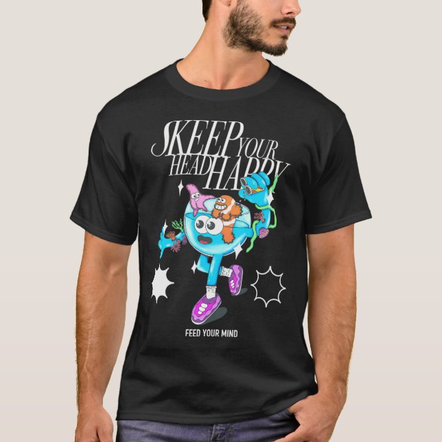 Mata Ditt Sinne T Shirt (Framsida)