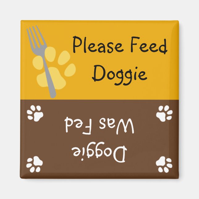 Mata Doggie Magnet (Framsidan)