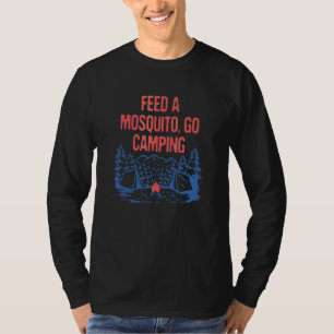Mata En Mygga På Camping   Camper Humor Camp Vilda T Shirt