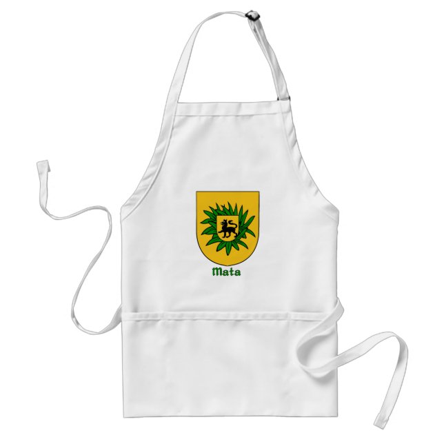 Mata Family Shield Apron Förkläde (Framsidan)