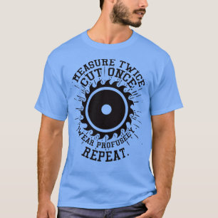 Mäta Gång för två skärpeinställningscenter T Shirt