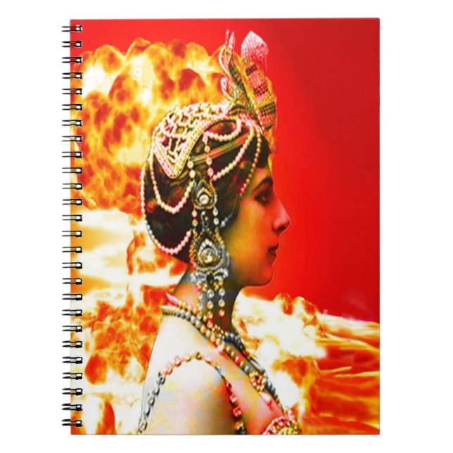 Mata Hari Anteckningsbok (Framsidan)