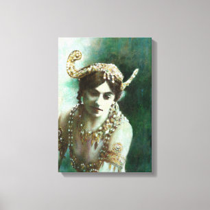 Mata Hari Canvastryck