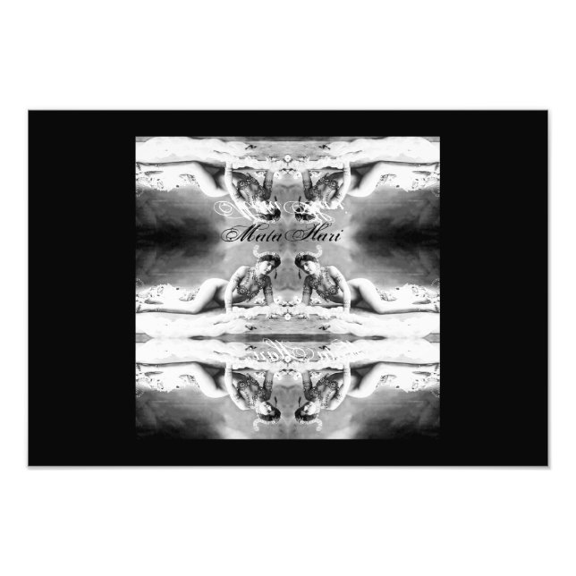 Mata Hari Fototryck (Framsidan)