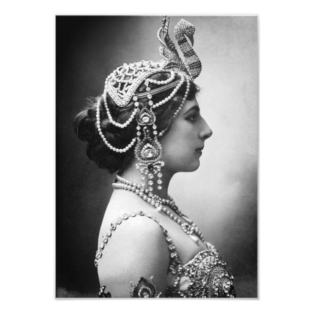Mata Hari Fototryck (Framsidan)