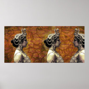Mata Hari: "Härlig kvinna, farlig spion ", Poster