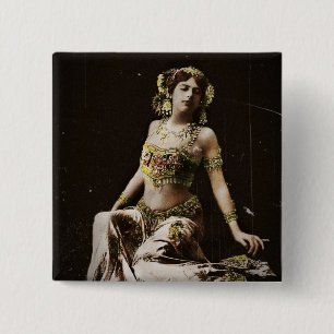 Mata Hari i Haremdräkt Knapp