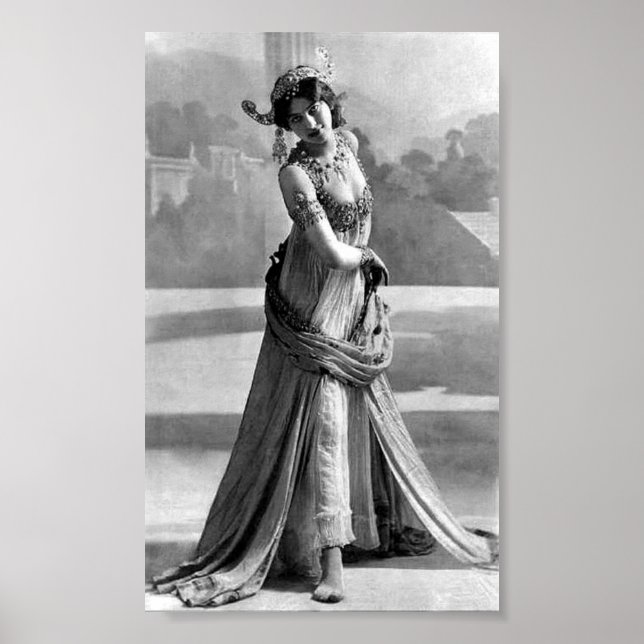 Mata Hari i Paris - Margaretha Geertruida Poster (Framsidan)