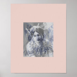 Mata Hari – Margaretha Geertruida – butterfly Poster