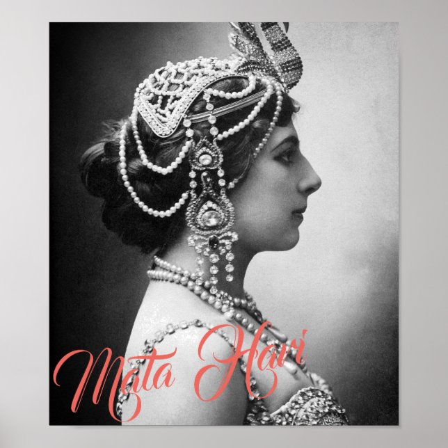 Mata Hari – Margaretha Geertruida  Poster (Framsidan)