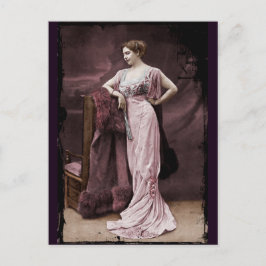 Mata Hari på teatern Vykort
