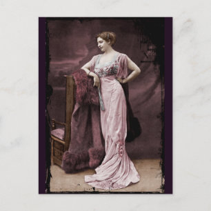Mata Hari på teatern Vykort