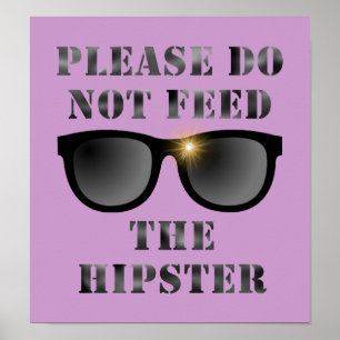 Mata Hipstern-affischen Poster